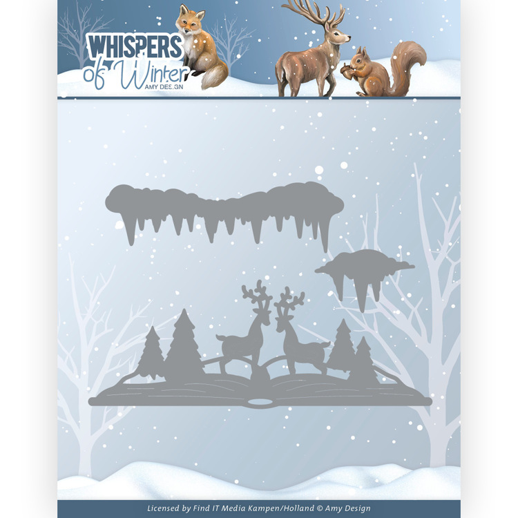 Dies - Amy Design – Whispers of Winter - Winter Scene