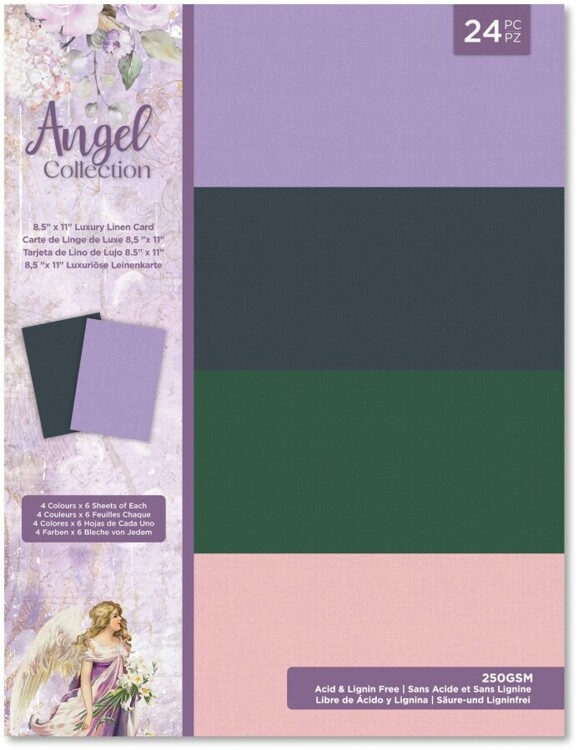 Angel Collection - A4 Luxury Linnen Cardstock