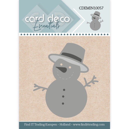 Card Deco Essentials - Mini Dies - 57 - Snowman