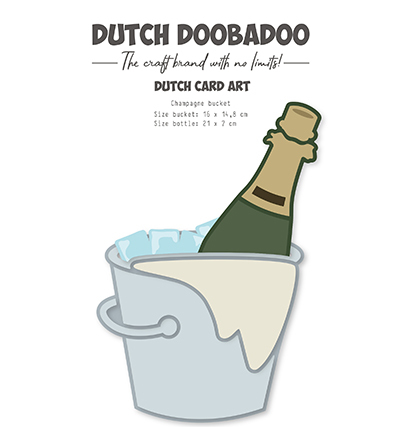Dutch Doobadoo 470.784.183 Card Art Wijnkoeler
