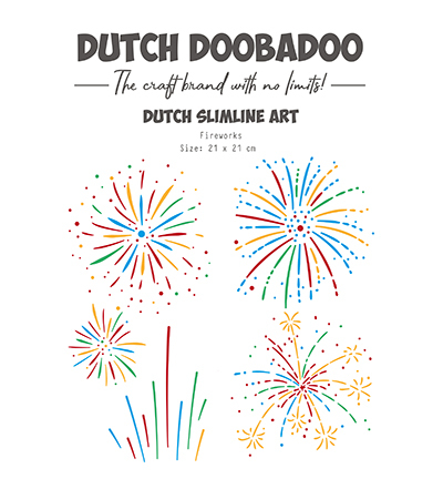 Dutch Doobadoo 470.784.182 Mask Art Slimline Firework