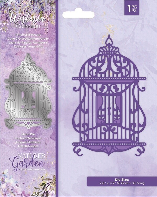 Nature's Garden - Wisteria Collection - Snijmal - Timeless Birdcage