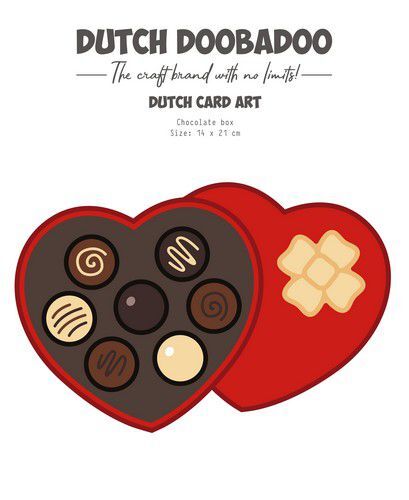 Dutch Doobadoo Card-Art Chocolate Box A5 470.784.200 14x21cm (01-23)