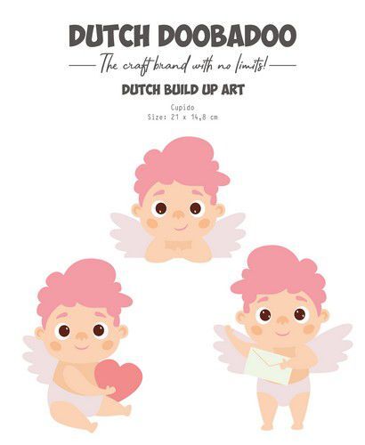 Dutch Doobadoo Card Art Built up Cupido A5 470.784.201 21x14,8cm (01-23)
