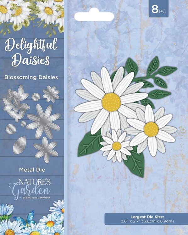 Nature's Garden - Delightful Daisies - Snijmal - Blossoming Daisies