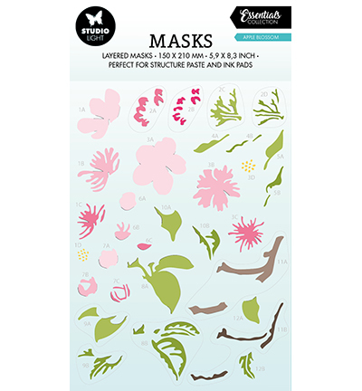 Studio Light Mask Spring Flowers SL-ES-MASK173